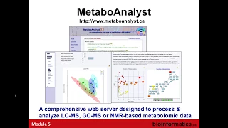 Metabolomic Data Analysis using MetaboAnalyst