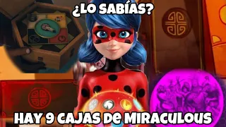 Las 9 CAJAS de MIRACULOUS que EXISTEN y que JAMÁS NOTAMOS ANTERIORMENTE | Miraculous Ladybug