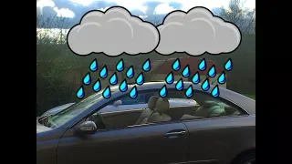 Left Car Windows Down In The Rain? How to DRY IT OUT!