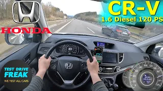 2016 Honda CR-V 1.6 i-DTEC 120 PS TOP SPEED AUTOBAHN DRIVE POV