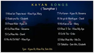 Kayan songs (taungthar)