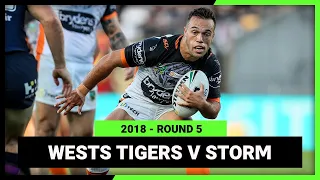 Wests Tigers v Melbourne Storm | 2018 NRL Round 5 | Full Match Replay