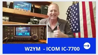 ICOM IC-7700 Basic Front Panel Review #radio #hamradio #heilpr40 #review