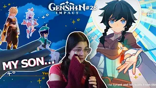 I WASN'T EXPECTING VENTI TO MAKE ME CRY... | Genshin Impact | Part 28 | Reaction Gameplay