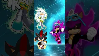 Archie Sonic, Shadow and Silver vs Sonic Universe