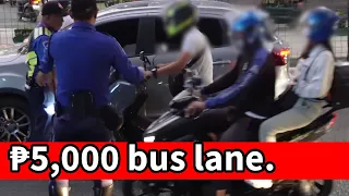 Bus lane violators hit with expensive tickets