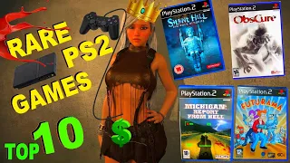 10 РЕДКИХ ИГР И ДОРОГИХ ИГРОВЫХ ДИСКОВ PS2 #ЦЕНЫ