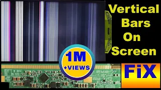 How to fix vertical bars on LED TV