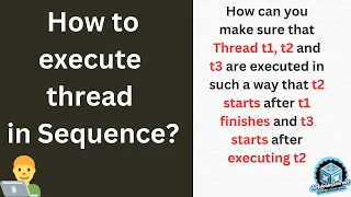 Java program to Print numbers in sequence using 3 Threads || Java Multi threading interview program