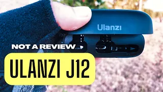 Not A Review Ulanzi J12 Dual Wireless Microphone Kit for iPhone / Android- Sound test vs Relacart Mi