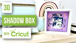 🧚‍♀️ 3D Shadow Box with Cricut | Fairy Shadowbox