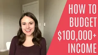 BUDGET FOR A $100,000 ANNUAL INCOME