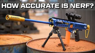 How Accurate Is A 300fps Nerf Sniper?