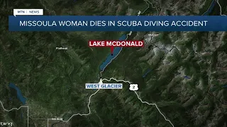 Missoula woman dies in Glacier National Park diving accident