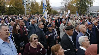 Protesti ispred OHR-a, više stotina ljudi negodovalo zbog odluka Schmidta