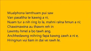 (Mizo Karaoke Piano Version) DAI VE RAWH LE by Super Trio