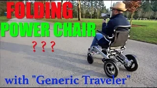 Chinese folding Power Chair Review! (VLOG 398)