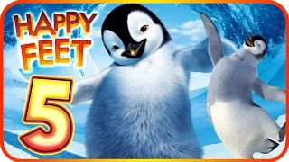 Happy Feet Walkthrough Part 5 (Wii, PS2, PC, Gamecube) ♬ Movie Game ♩ Level 13 - 14 - 15