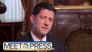 Paul Ryan On Donald Trump, GOP Duties, Second Amendment (Full Interview) | Meet The Press | NBC News