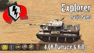 Explorer  |  4,0K Damage 6 Kills  |  WoT Blitz Replays