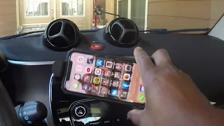 Smart ForTwo 453 phone cradle