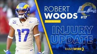 Robert Woods out for year after tearing ACL in practice Friday