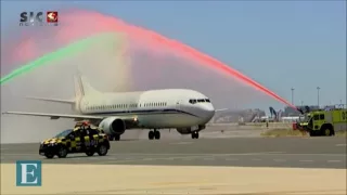 Chegada ao aeroporto  de Lisboa dos campeões Europeus 2016