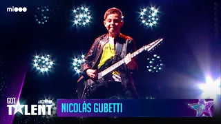 Nicolás Gubetti - Guitarrista | Semifinales | Got Talent Argentina 2023