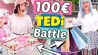 100€ und 1 Stunde Zeit bei TEDI Shopping Challenge 🛍 BFF Battle | ViktoriaSarina