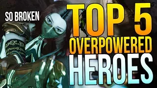 TOP 5 OVERPOWERED HEROES in PARAGON V40 (Paragon Top 5 BEST Heroes)