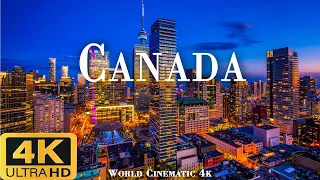 CANADA 4K ULTRA HD [60FPS] - Epic Cinematic Music With Beautiful Nature Scenes - World Cinematic