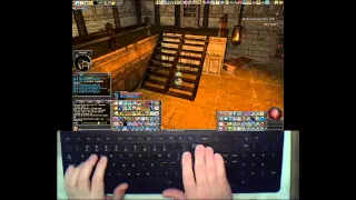 DDO - How to Set Up Hotkeys with Split-screen of Using Hotkeys in Action