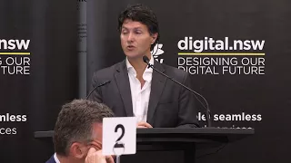 Digital.nsw launch with Victor Dominello MP at NSW Parliament House