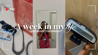 My First Week as a Doctor | Week in the Life of a Junior Doctor (UK) | Induction Week & Moving Vlog