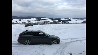 BMW e61/530xd...December 2016...snow ride...DTC system deactived