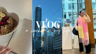 WEEKLY VLOG: Days in My Life in Toronto, Finding Work-Life Balance, What I Eat in a Busy Week :)