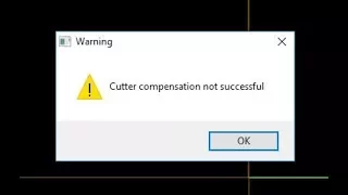 How to remove cutter compensation error in MasterCAM (solution 2)