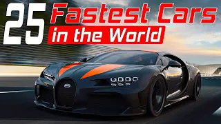 The 25 Fastest Cars in the World in 2020