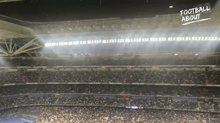 Best moment The Santiago Bernabéu playing “You’ll never walk alone” for the Liverpool fans