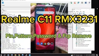 REALME C11 2021 RMX3231 Pin Pattern & FRP Unlock By pandora