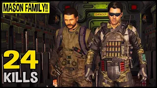 MASON FAMILY FPP GAMEPLAY - 24 Kills - Call of Duty Mobile Battle Royale FPP