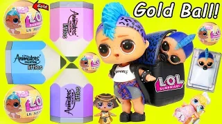 Lil Punk Boi LOL Surprise Dolls Sisters New DIsney Littles House + Wedding with JOJO SIWA Married