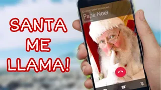 Llamada PAPA NOEL 2022🎅 | SANTA CLAUS me LLAMA A MI! By Cu-Cut!