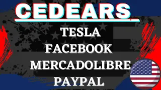 CEDEARs 🔴Tesla 🔵PayPal ⚪Facebook 🔴MercadoLibre. 🟩Análisis técnico. 🔥14-10🔥