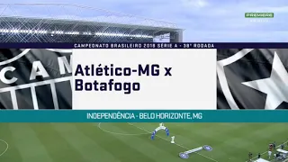Atlético MG 1 x 0 Botafogo - Brasileirão melhores momentos HD