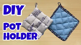 POT HOLDER QUICK AND EASY DIY