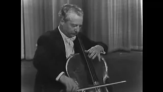 Pierre Fournier plays Francoeur: Cello Sonata in E Major,  II.Allegro Vivo