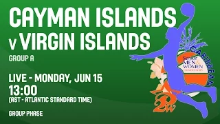 Cayman Islands v Virgin Islands - Group A - 2015 CBC Championship