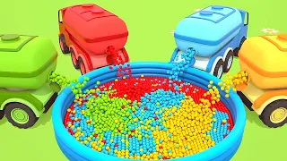 Car cartoons full episodes & Street vehicles cartoon for kids. Helper cars for kids & Leo the Truck.