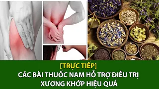 [Trực tiếp] Các bài thuốc nam hỗ trợ điều trị xương khớp hiệu quả | Thuốc nam cho người Việt VTC16